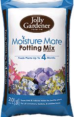 Jolly Gardener Potting Mix with food & Moisture Mate 1 cf bag 65/plt - Potting Mix, Compost & Amendments